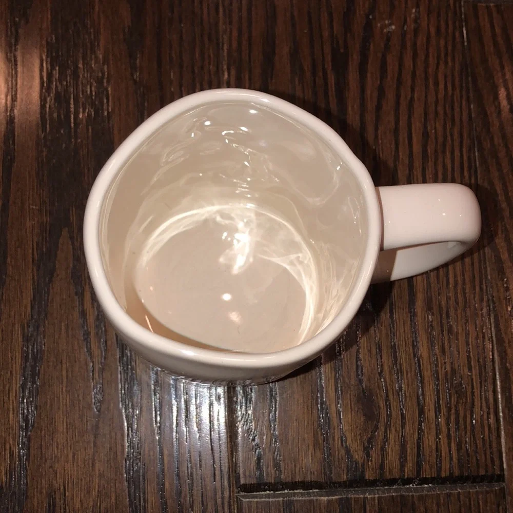 RAE DUNN artisan mug cluck pig moo farm country style pig chicken & cow